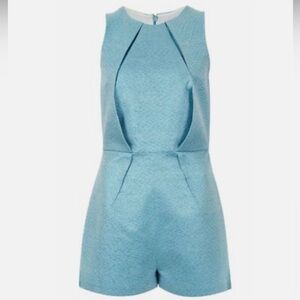 Topshop Sleeveless Origami Playsuit LIMITED EDITION